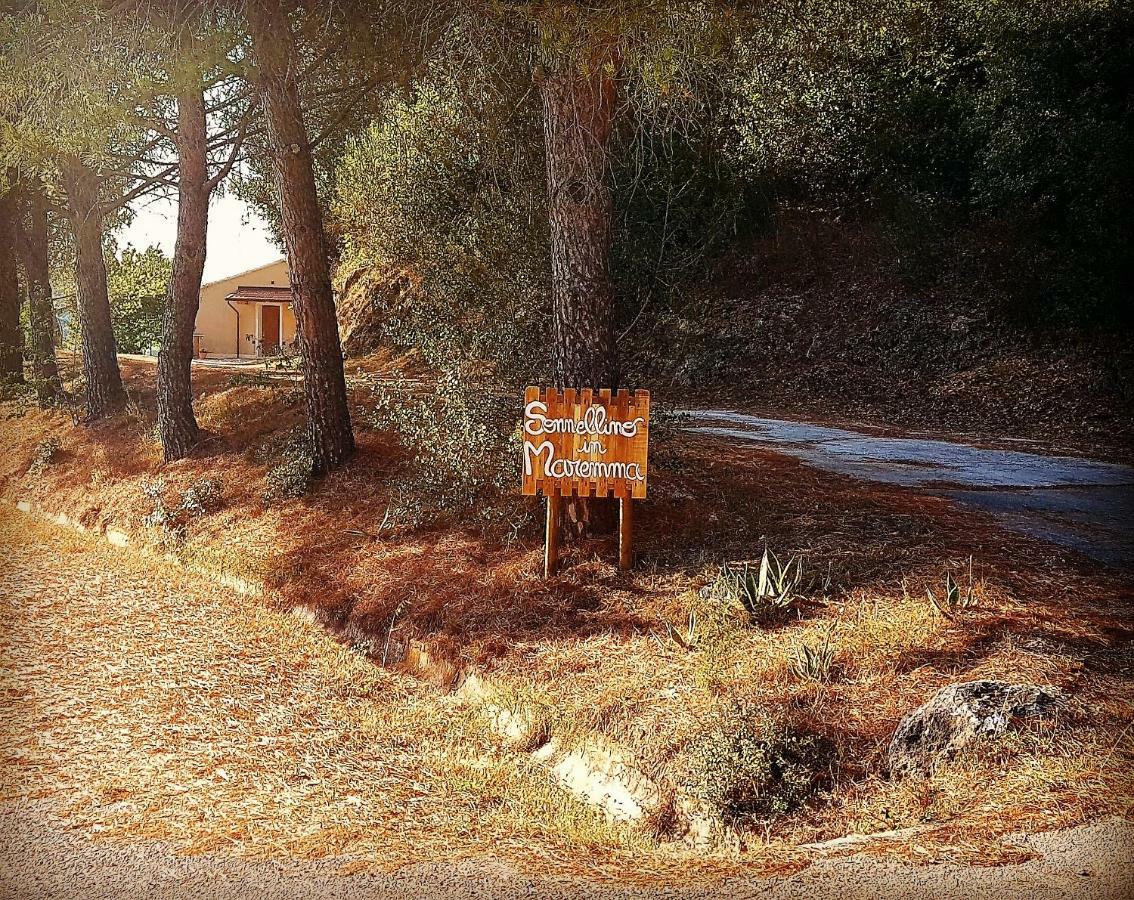 Vila Sonnellino In Maremma Massa Marittima Exteriér fotografie