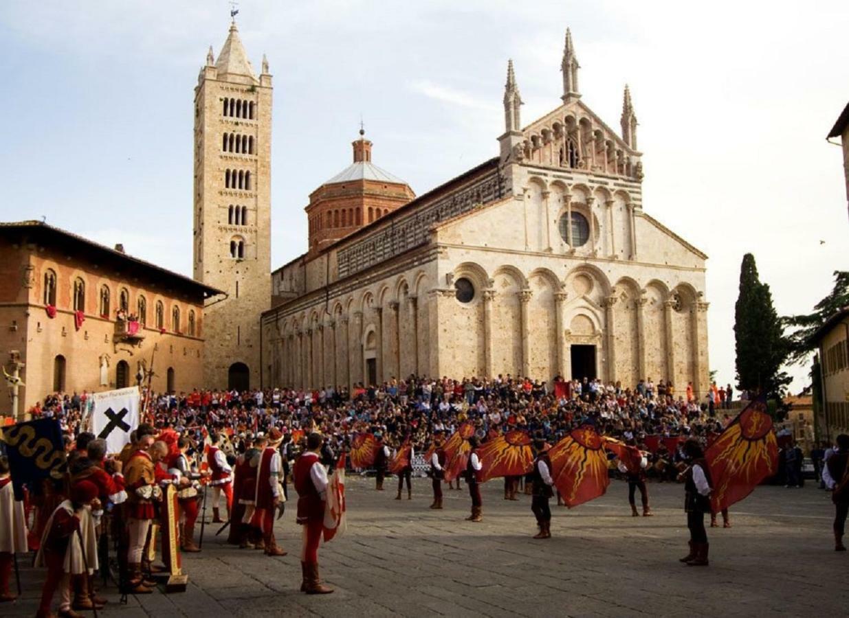 Vila Sonnellino In Maremma Massa Marittima Exteriér fotografie