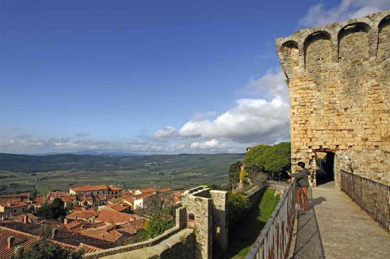 Vila Sonnellino In Maremma Massa Marittima Exteriér fotografie